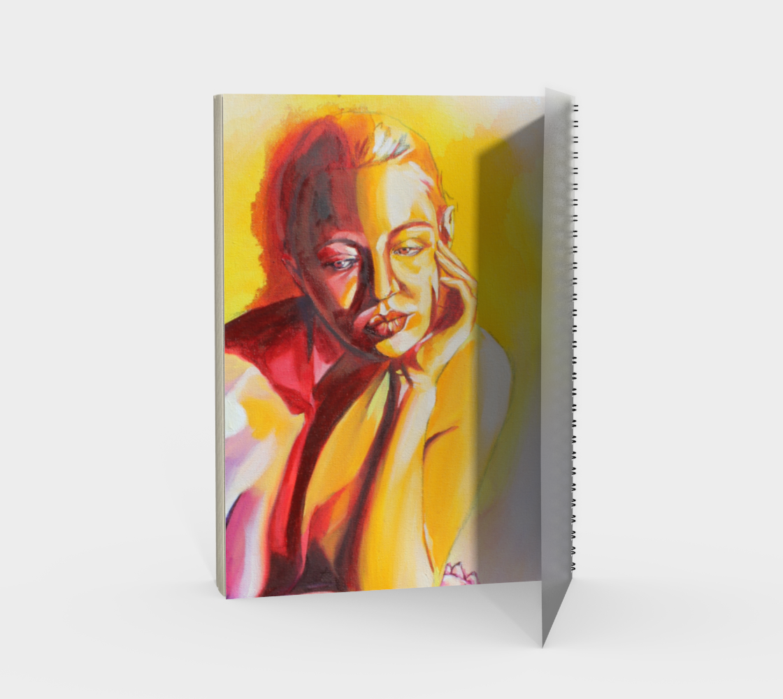 Lady Thinker Spiral Bound Notebook