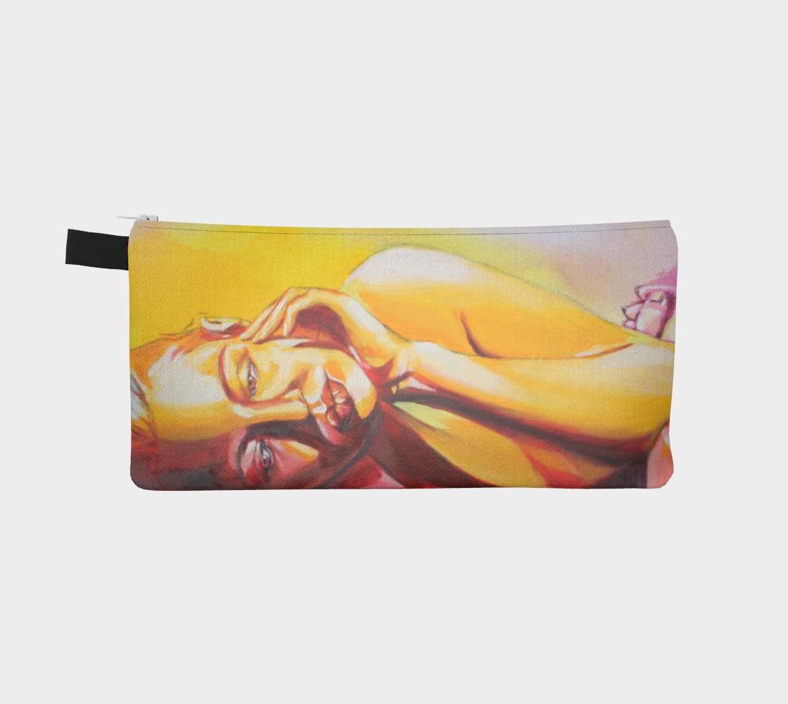 Lady Thinker Pencil Case