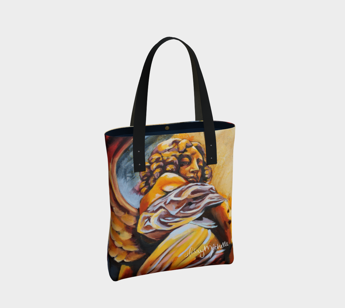 Urban Lined Tote Back