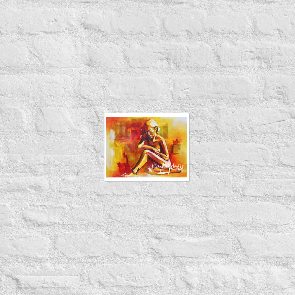 Fiery Thoughts Print
