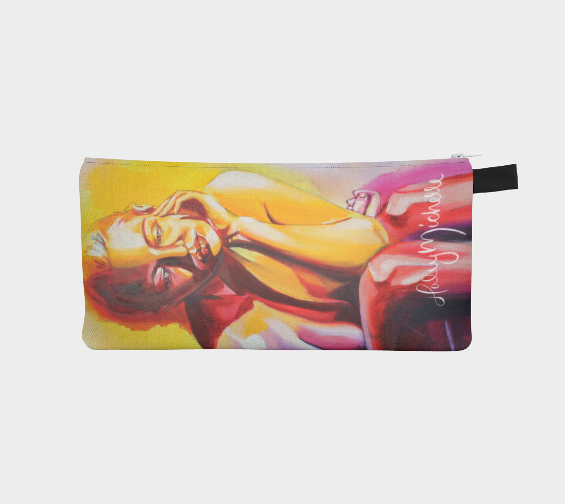 Lady Thinker Pencil Case