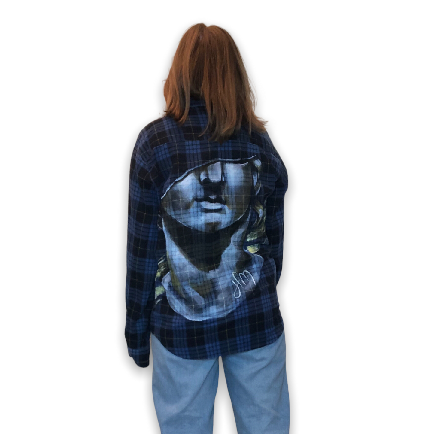 Broken Bust Flannel - L