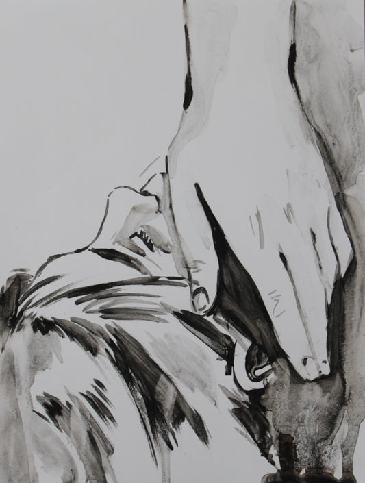 Liquid Charcoal on Mineral Paper 2