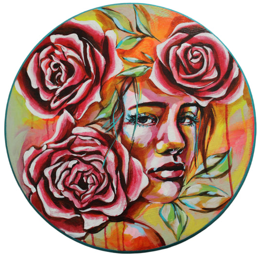 Acrylic Painting on Wood 1