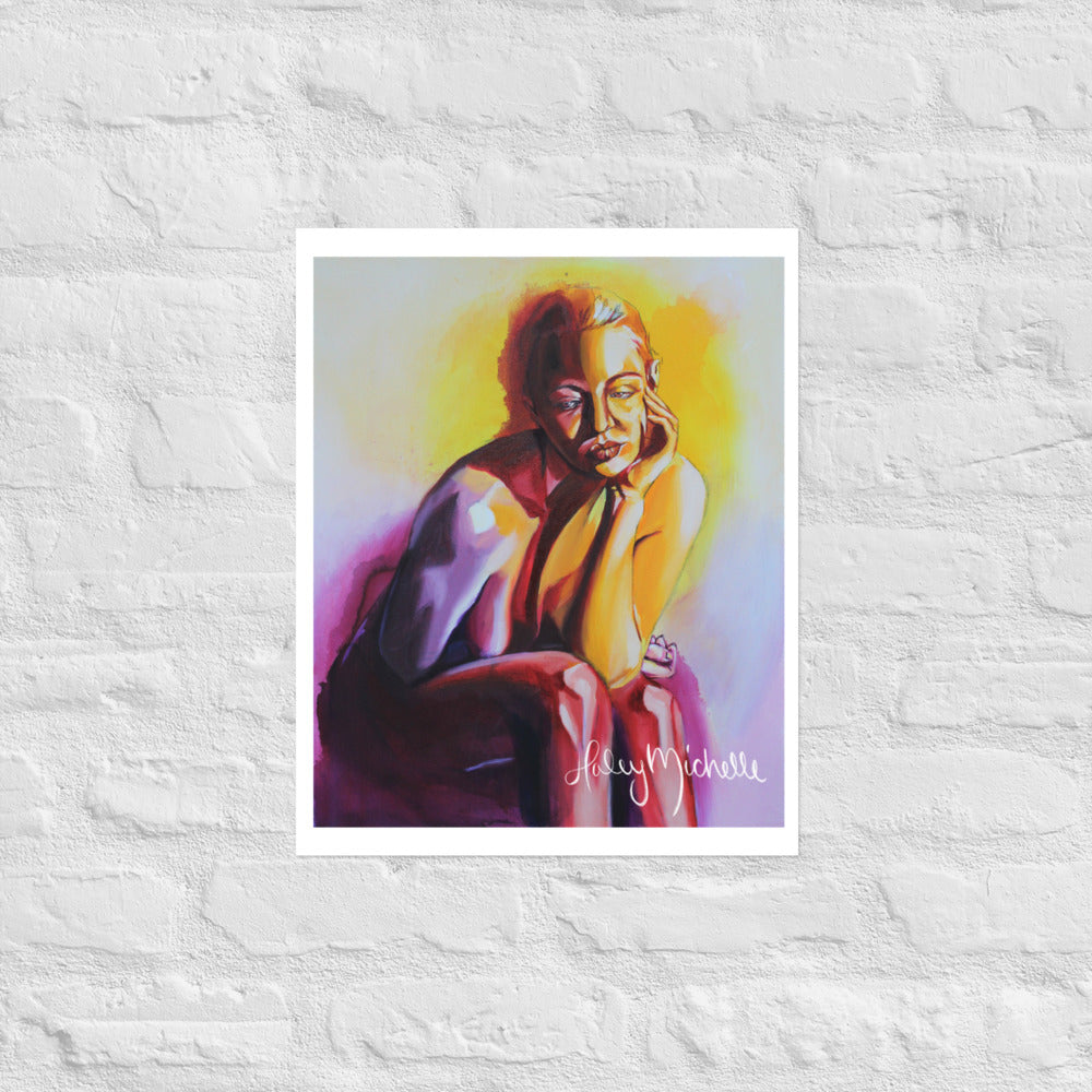 Lady Thinker Print – Haley Michelle