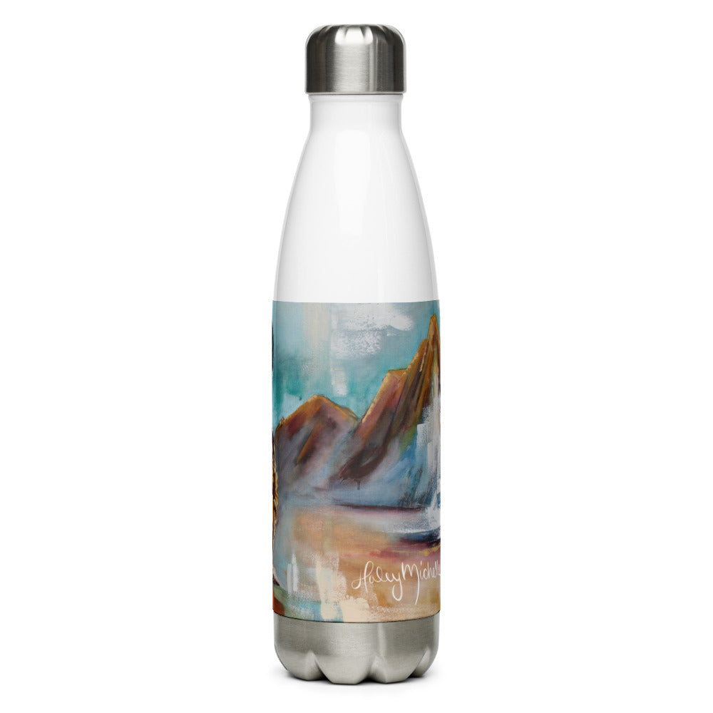Wow Look At That Mountain Stainless Steel Water Bottle
